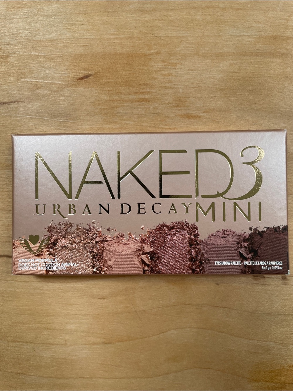 Urban Decay Naked3 Mini Eyeshadow Palette - Rose, Mauve, Pink Tones